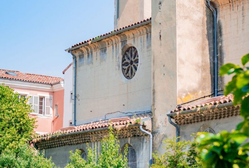 La collégiale Sainte Croix à Montélimar - 1