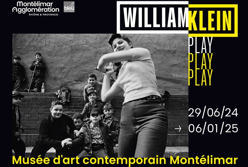 Journées européennes du patrimoine – Exposition  PLAY PLAY PLAY – William Klein à Montélimar - 0