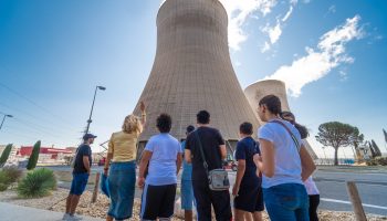 Outdoor guided tour of the Power Plant_Cruas