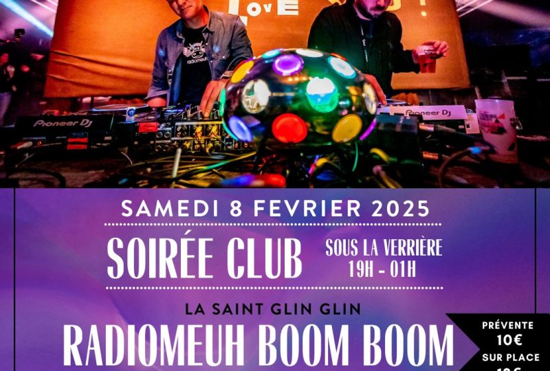 Soirée Club sous la verrière – Radiomeuh Boom Boom à Pont-de-Barret - 0